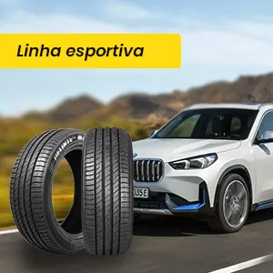Linha Esportiva de pneus Delinte