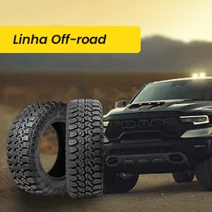 Linha Off-road de pneus Delinte