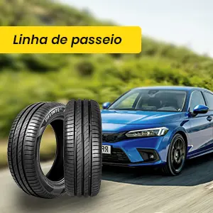 Linha Passeio e SUV de pneus Delinte